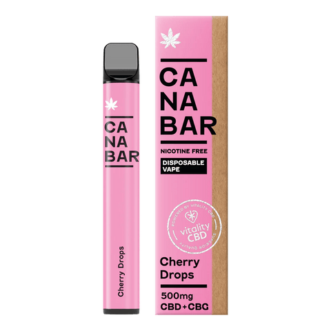 Cherry Drops CBD Disposable Vape 500mg