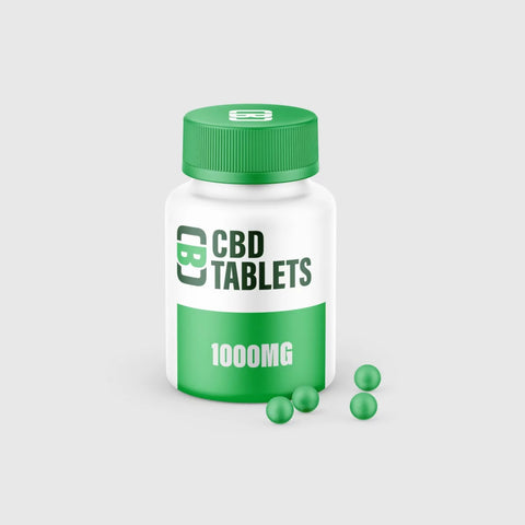 1000mg CBD Tablets (100 pcs)