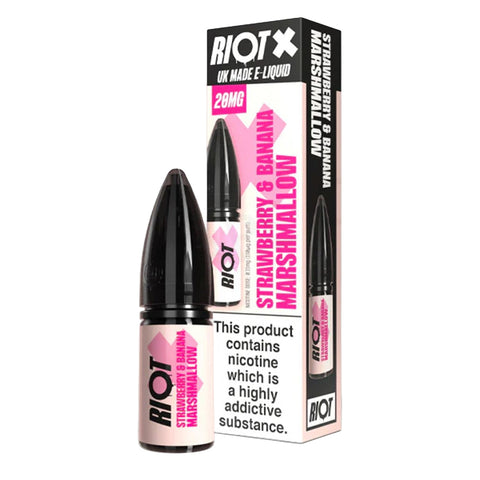 Strawberry & Banana Milkshake Nic Salt 10ml