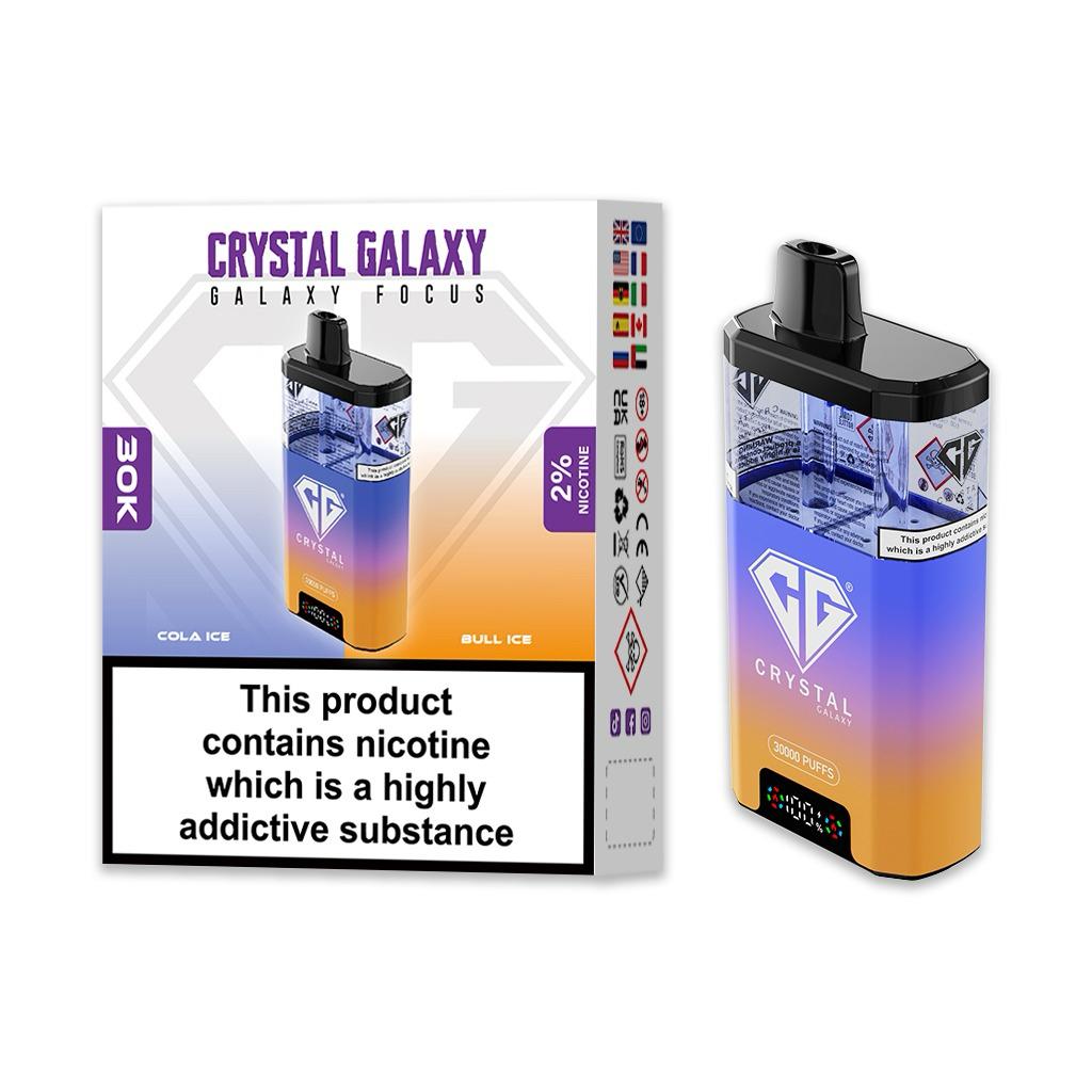 Crystal Galaxy Focus 30K 30000 Disposable Vape – Royal Vapes