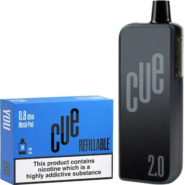 Cue Cue 2.0 Pod Kit Bundle Royal Vapes Cue Cue 2.0 Pod Kit Bundle Royal Vapes