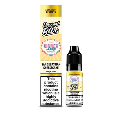 San Sebastian Cheesecake Nic Salt 10ml