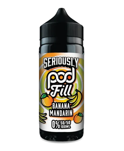 Doozy Seriously Podfill Banana Mandarin eLiquid 100ml