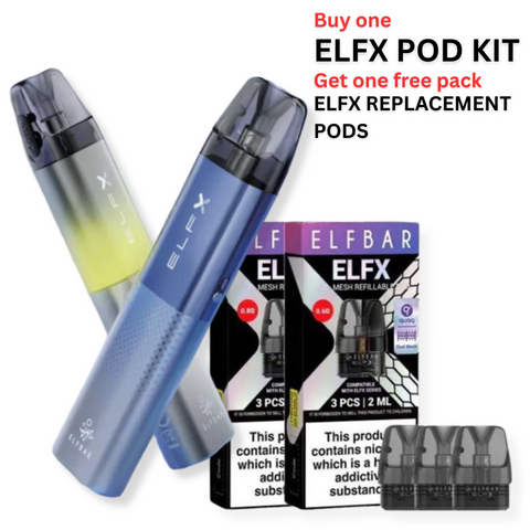 Elfx Pod Kit + Free Pods Offer
