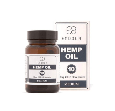 Endoca 300mg CBD Soft Gel Capsules Hemp Oil (30 pcs)