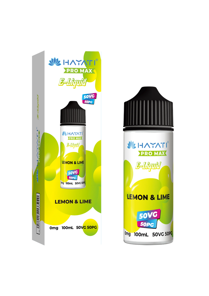 Hayati Pro Max Lemon Lime 50/50 100ml Royal Vapes Hayati Pro Max Lemon Lime 50/50 100ml Royal Vapes