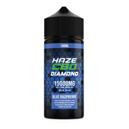 Haze CBD Diamond Blue Raspberry CBD eLiquid 100ml 15000mg