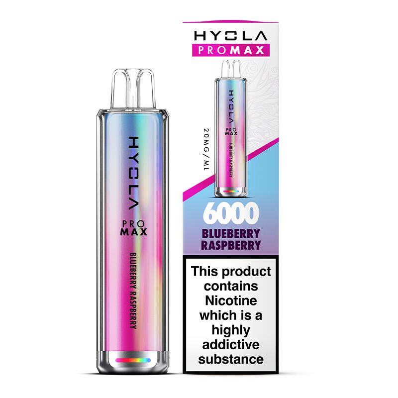 Hyola Pro Max Blueberry Raspberry 6000 Disposable Vape – Royal Vapes