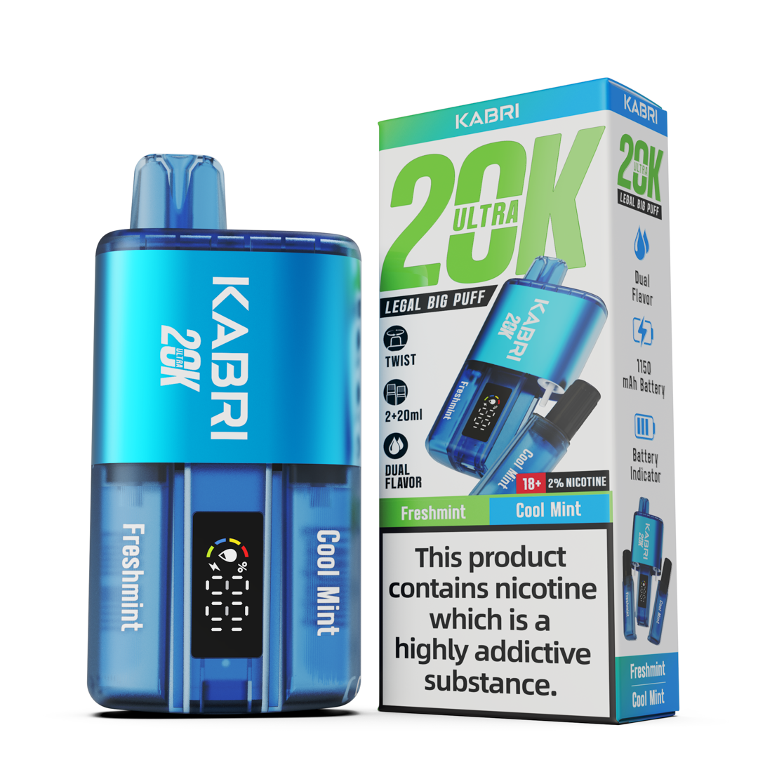 20k big puff vape Kabri Kabri 20K Ultra 20000 Disposable Vape – Royal Vapes