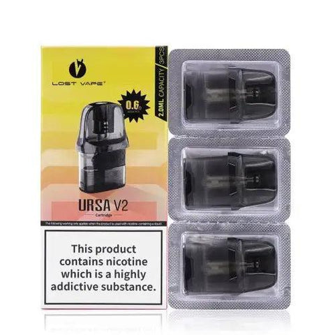 Lost Vape Ursa Pod Cartridge V2 (3 Pack) Royal Vapes Lost Vape Ursa Pod Cartridge V2 (3 Pack) Royal Vapes