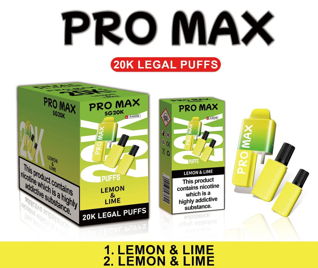 Pro Max SG20K 20000 Disposable Vape – Royal Vapes