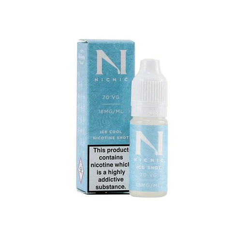 Ice Nicotine Shot 18mg 10ml 70% VG