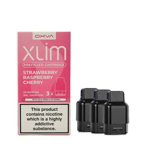 Strawberry Raspberry Cherry Xlim Prefilled Cartridge (3 Pack)