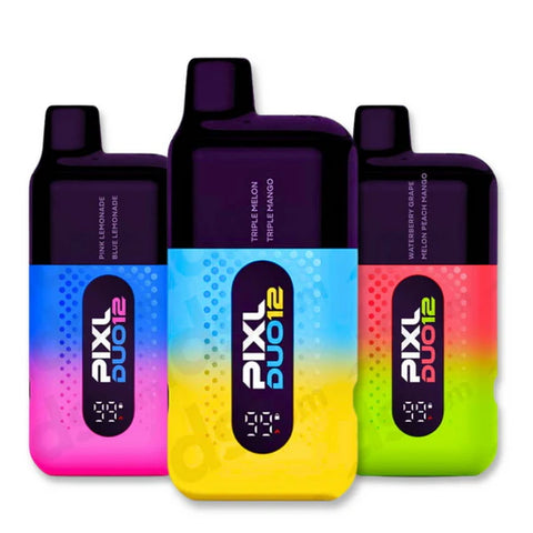 PIXL 6000 PIXL Duo 12 6000 Disposable Vape Kit Royal Vapes PIXL 6000 PIXL Duo 12 6000 Disposable Vape Kit Royal Vapes