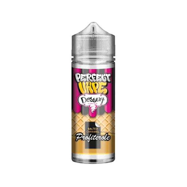 Perfect Vape Salted Caramel Profiterole 100ml  Royal Vapes