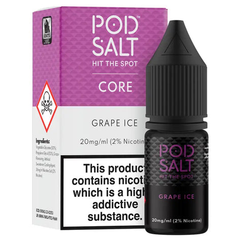 Grape Ice Nic Salt 10ml
