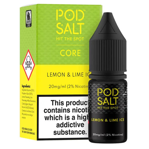 Lemon & Lime Ice Nic Salt 10ml