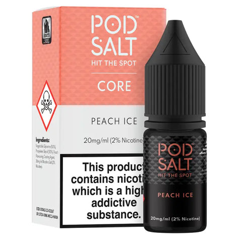 Peach Ice Nic Salt 10ml