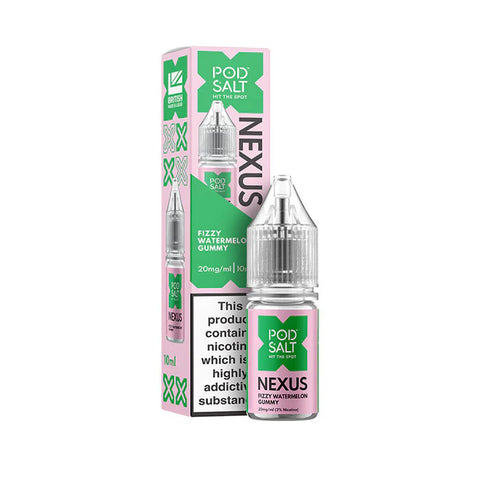 Fizzy Watermelon Gummy Nic Salt 10ml