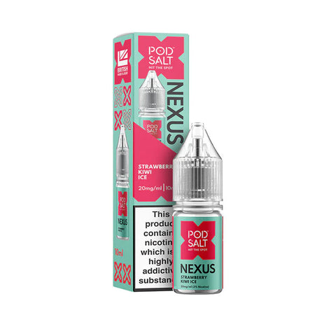 Strawberry Kiwi Ice Nic Salt 10ml