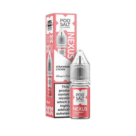 Strawberry Lychee Nic Salt 10ml