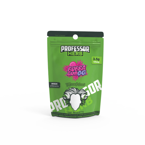 Professor Herb Bubba Gum OG Hemp Briquette Hash (3.5g)