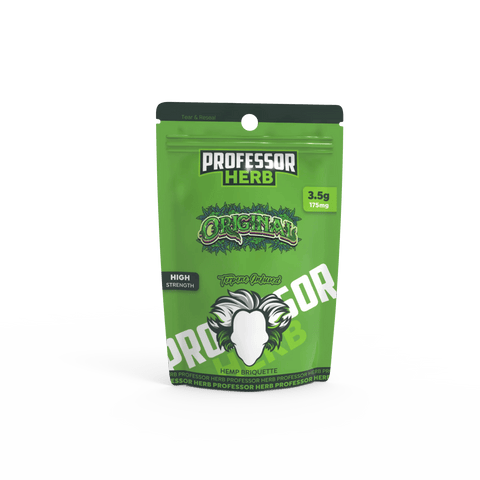 Professor Herb Original Hemp Briquette Hash (3.5g)