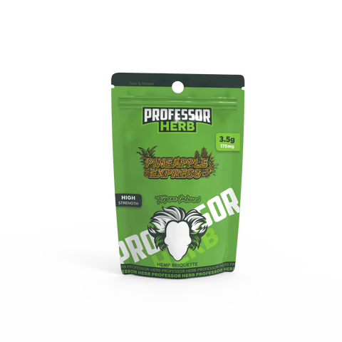 Professor Herb Pineapple Express Hemp Briquette Hash (3.5g)