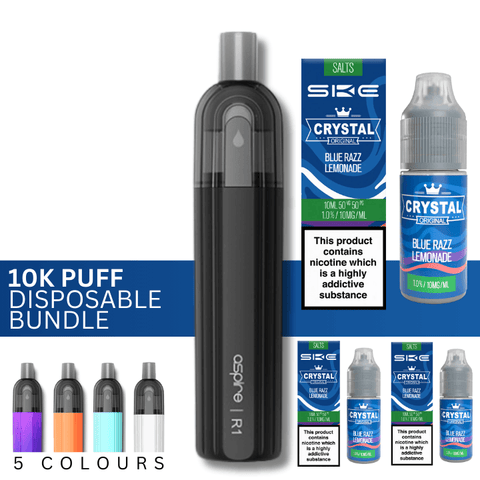 Blue Razz Lemonade 10000 Disposable Bundle