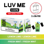 Twist Ultra 60k 4 in 1 Prefilled Vape Kit