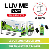 Twist Ultra 60k 4 in 1 Prefilled Vape Kit