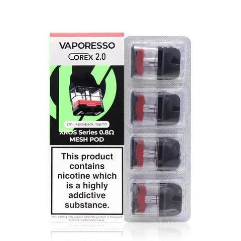 Vaporesso XROS COREX 2.0 Pod Cartridge (4 Pack) Royal Vapes Vaporesso XROS COREX 2.0 Pod Cartridge (4 Pack) Royal Vapes