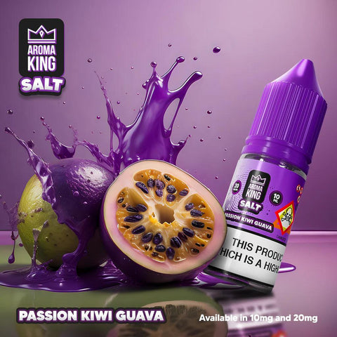 Aroma King Nic Salts Passion Kiwi Guava Nic Salt 10ml 10mg
