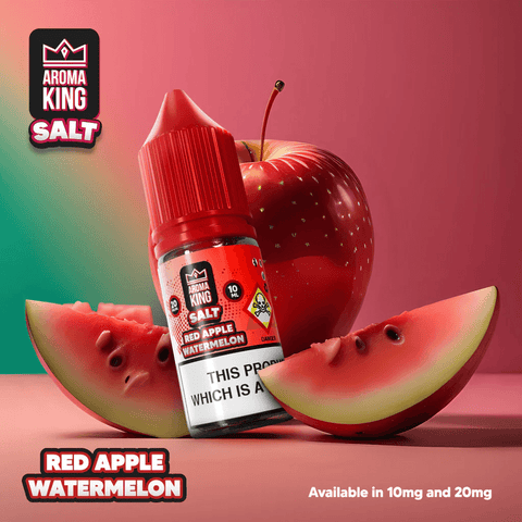 Aroma King Nic Salts Red Apple Watermelon Nic Salt 10ml 10mg