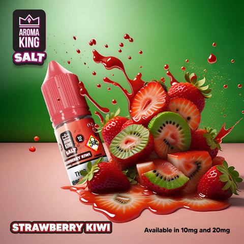 Aroma King Nic Salts Strawberry Kiwi Nic Salt 10ml 10mg