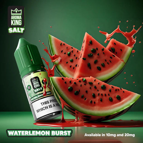Aroma King Nic Salts Watermelon Burst Nic Salt 10ml 10ml 10mg