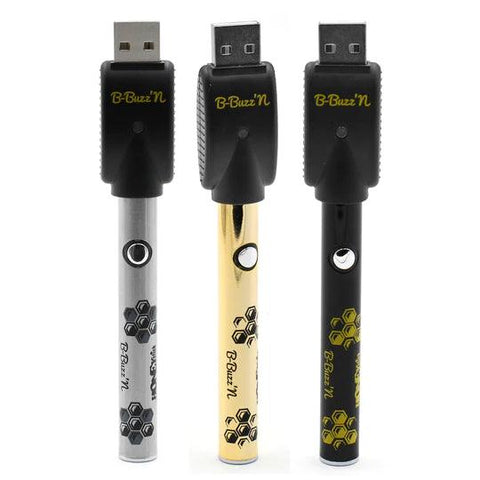 B-Buzz'n 510 Thread Vape Battery Pen Black