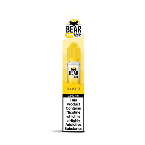 BEAR Pro MAX Banana Ice Nic Salt 10ml