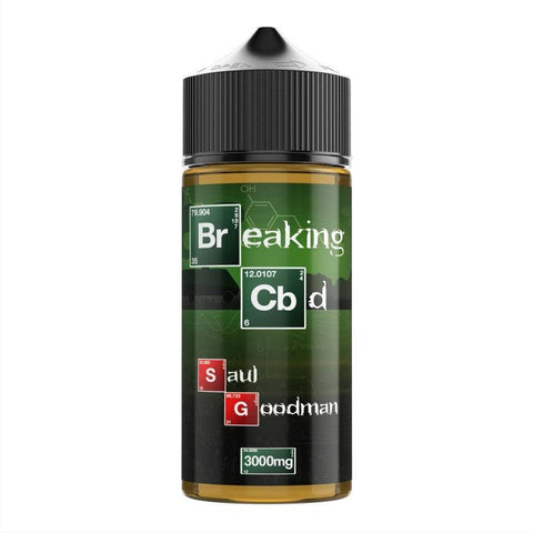 Breaking CBD Saul Goodman 3000mg CBD eLiquid 120ml