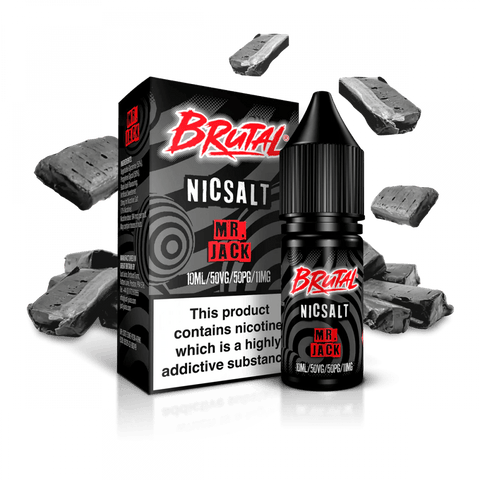 Brutal Salts By Just Juice Mr Jack Nic Salt 10ml 11mg