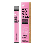 CANABAR Cherry Drops CBD Disposable Vape 500mg