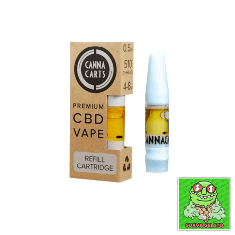 Cannacarts Guava Gelato CBD Cartridge