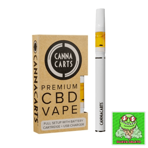 Cannacarts Guava Gelato CBD Full Setup