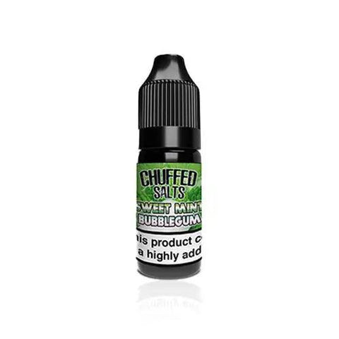 Chuffed Salts Sweet Mint Bubblegum Nic Salt 10ml 10mg