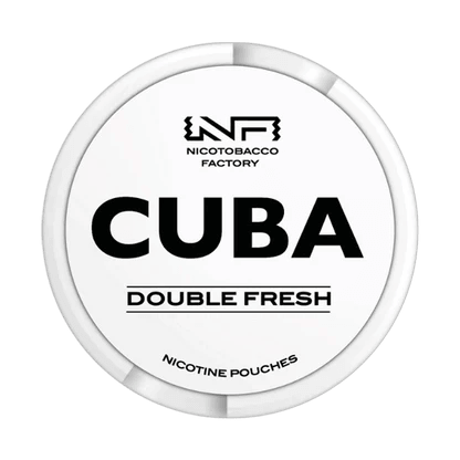 CUBA White Double Fresh Nicotine Pouches 16mg