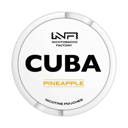 CUBA White Pineapple Nicotine Pouches 16mg