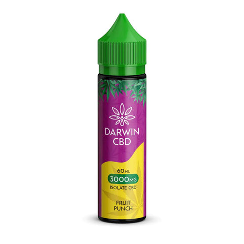 Darwin CBD Fruit Punch Isolate CBD eLiquid 60ml 1500mg