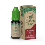 Darwin CBD Sweet Strawberry CBD Isolate 1000mg 10ml