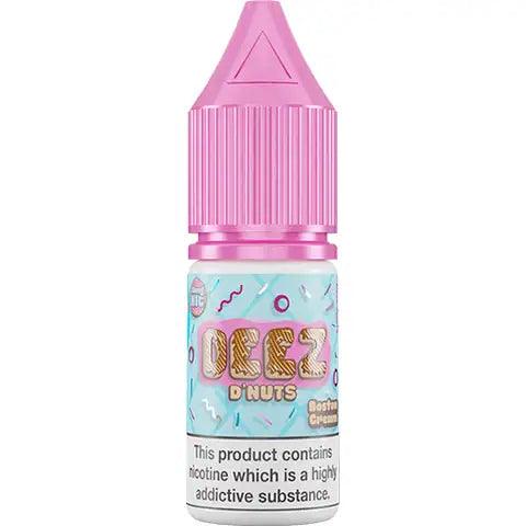 Deez D'Nuts Boston Cream Nic Salt 10ml 10mg