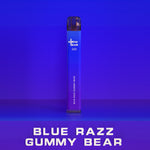Dew Bar 600 Blue Razz Gummy Bear Disposable